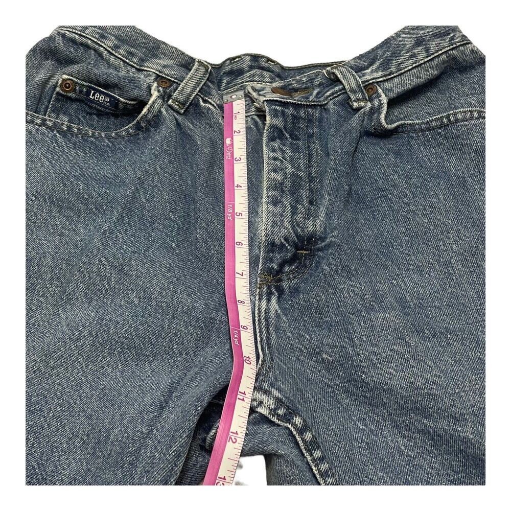 Lee Original Women's Size 8 Short Casual Denim Jeans Classic Fit - Picture 4 of 11